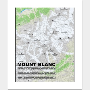 Mont Blanc Majesty: Alpine Apex Posters and Art